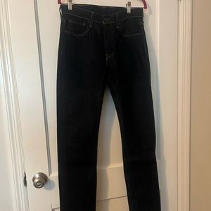 Levi’s 505 C Mid Rise Dark Denim Jeans